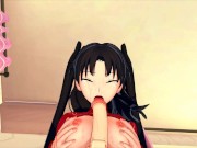 Fate/stay night Sex with Rin Tohsaka (3D HENTAI) 8/16
