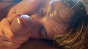 Slapping and rubbing dick on my face ♡ 