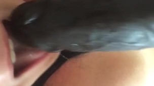 Gagging on my toy :)
