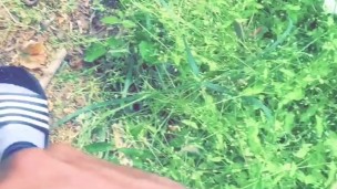 Got Horny while taking a walk in a Bronx park