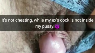My new girlfriend spend a lot of time with her ex-boyfriend... [Cuckold]