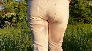Alice - Totally Soaking My White Jeans At Sunset In Nature :3 