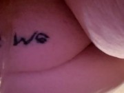 Bbw wife pissing on my phone and hands.   Trying to get the right angle 9/16