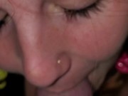 Babysitter with ponytails asked for Spanish dick and chokes and loves it ( mizz poizon ivy) 13/16