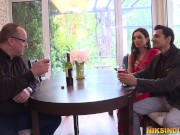 Man gets his Indian whore wife to his Boss to get job promotion 4/16