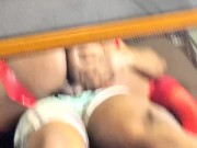 Redbone pussy gushing all over her chocolate and it feel so good 15/16