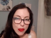 Golden Showering and Smearing my Makeup With My Own Piss 1/16