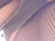 Public Piss In Fishnets 12/16