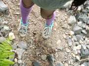 Public Piss In Fishnets 14/16