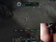 The vibrator causes my whole body to shake League of Legends #3 Luna 10/16