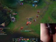 The vibrator causes my whole body to shake League of Legends #3 Luna 12/16