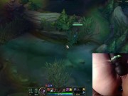 The vibrator causes my whole body to shake League of Legends #3 Luna 5/16