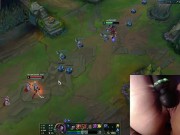 The vibrator causes my whole body to shake League of Legends #3 Luna 7/16