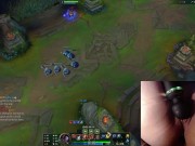 The vibrator causes my whole body to shake League of Legends #3 Luna 8/16