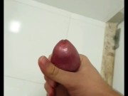 18y with pink dick cumming twice