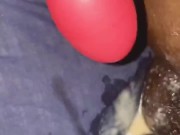 Pussy Stabbing 2 (Night 1) G-spot toy Play 