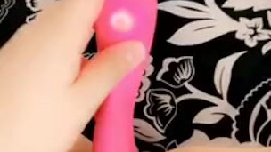 Playing with my vibrator 