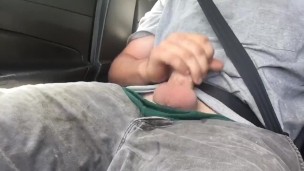 Jerking Off In The Front Seat 