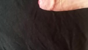 Cumshot after an hour of edging