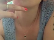 Just smoking 