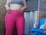 Trailer Peeing my leggins after training in home