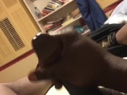 Busting A Nut Before Work - Screenshot 3 of 16 - Cumshot