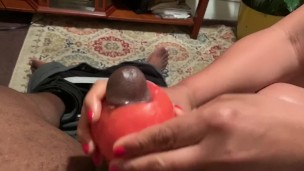 Black dick cum so hard