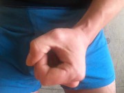 ガテン系が立って激しくオナニー 5/16