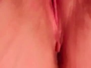 Thick white girl cums so hard! 
