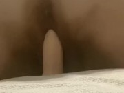 Riding a big dildo, needing to be fucked rough and hard 