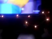Hubby jerks to wife's porn together