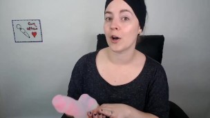 Glowing Pink Silicone Dildo Review