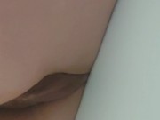 Naughty milf taking a nice pee