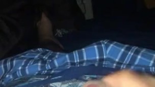 Just masturbating
