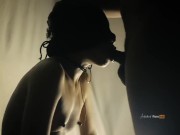 O ring gang with sloppy blowjob 14/16