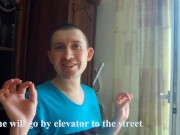 Залез на балкон и трахнул жену соседа! 7/16