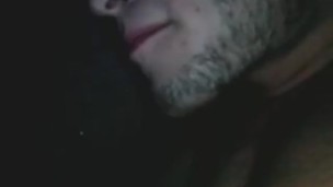 SelfSuck ana cum in the mouth