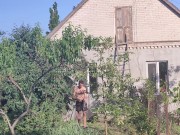 Since there was no rain, I water the garden. 2/16