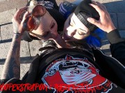 Helsinki Public Double Blowjobs, Got caught at parliament house