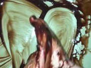 Foot Goddess Chocolate Play