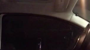 Jerking off in my car in public
