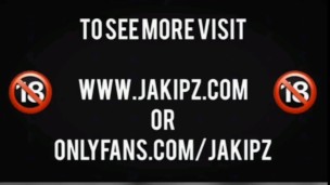 Jakipz Shows Off Big Cock In Compression Shorts