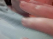I tasted my cum again, so wet fingering my pussy!