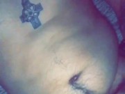 Solo big dick male cums