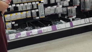 Cockdevotee Jerks Off in Hardware Store