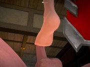 (3D Porn)(Overwatch) Mercy footjob 2/16