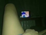 Малышка мастурбирует вовремя просмотра мультиков - Screenshot 11 of 16 - Fingering