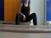  in leggings got in school locker room, public masturbation 3/16