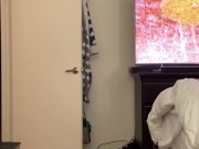 Peeping on my stepsis perfect ass! Cam 13/16