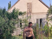 The day was hot, i in the garden. 5/16